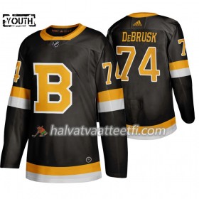 Lasten NHL Boston Bruins Pelipaita Jake DeBrusk 74 Adidas 2019-20 Musta Authentic